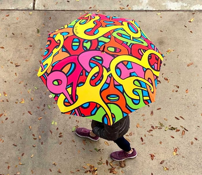 Ed Massey Umbrella Polychrome